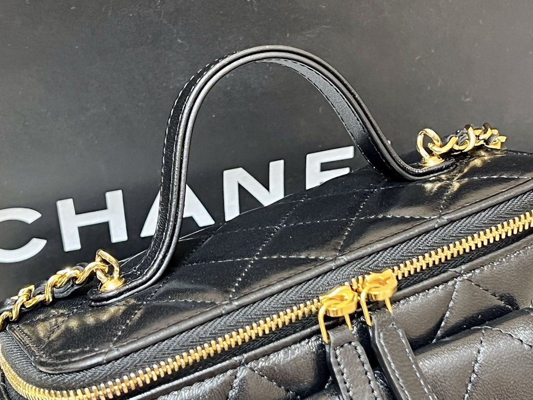 CHLVanity Bag With Strap Black For Women, Women’s Bags 6in/17cm AP3017 B09208 94305