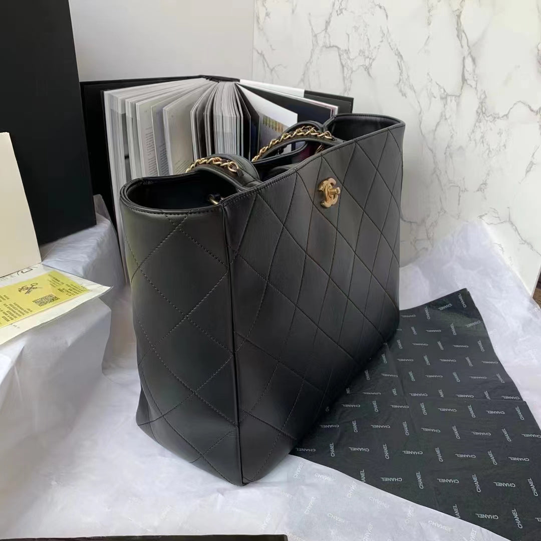 CHLShopping Bag Black For Women Bags 14.4in/37cm AS3508 B08867 94305