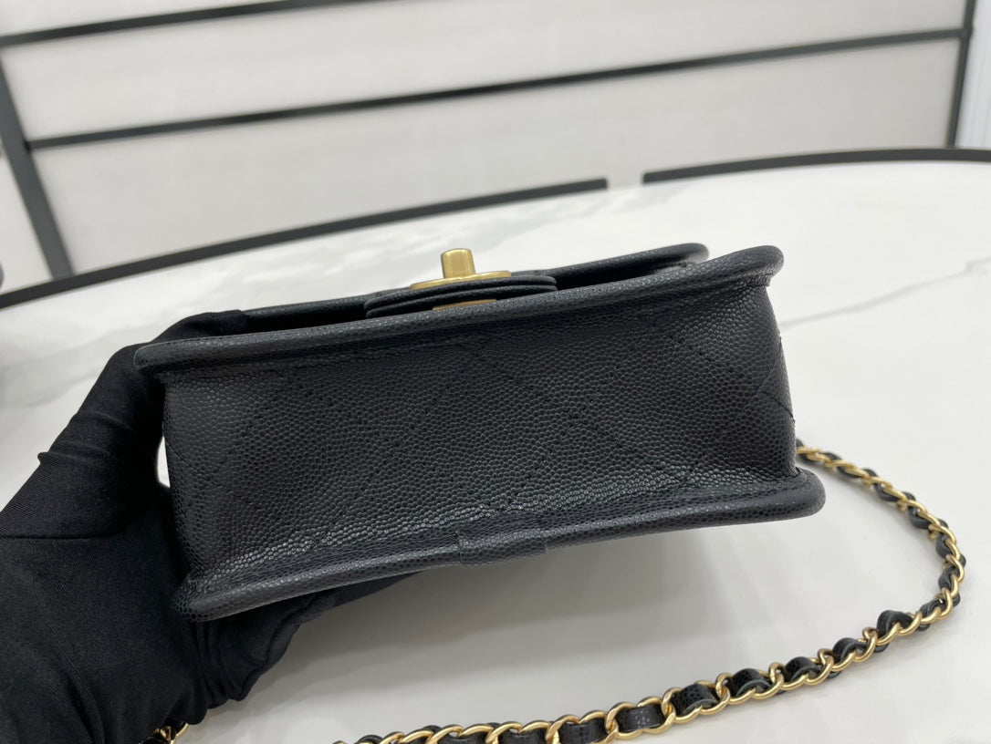 CHL 22K Top Qualityap Bag Black For Women Bags 8.1in/20.5cm