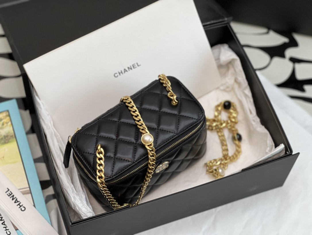 CHLVanity With Chain Black For Women, Women’s Bags 6in/16cm