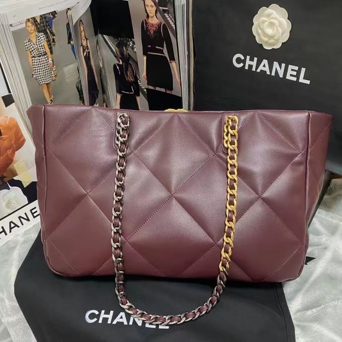 CHLShopping CHLBag 19 Dark Red For Women, Women’s Bags 16in/41cm AS3660 B04852 NK294