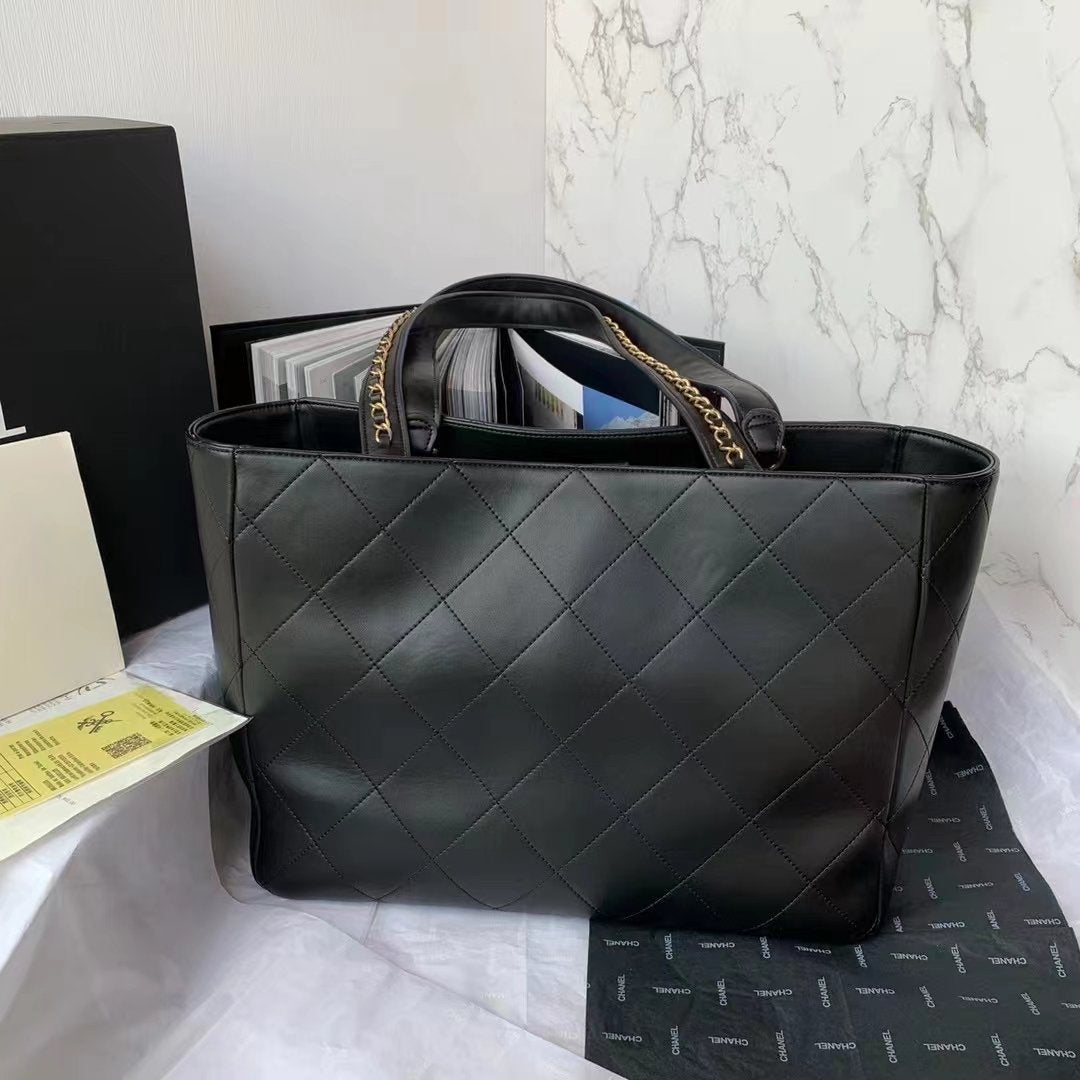 CHLShopping Bag Black For Women Bags 14.4in/37cm AS3508 B08867 94305