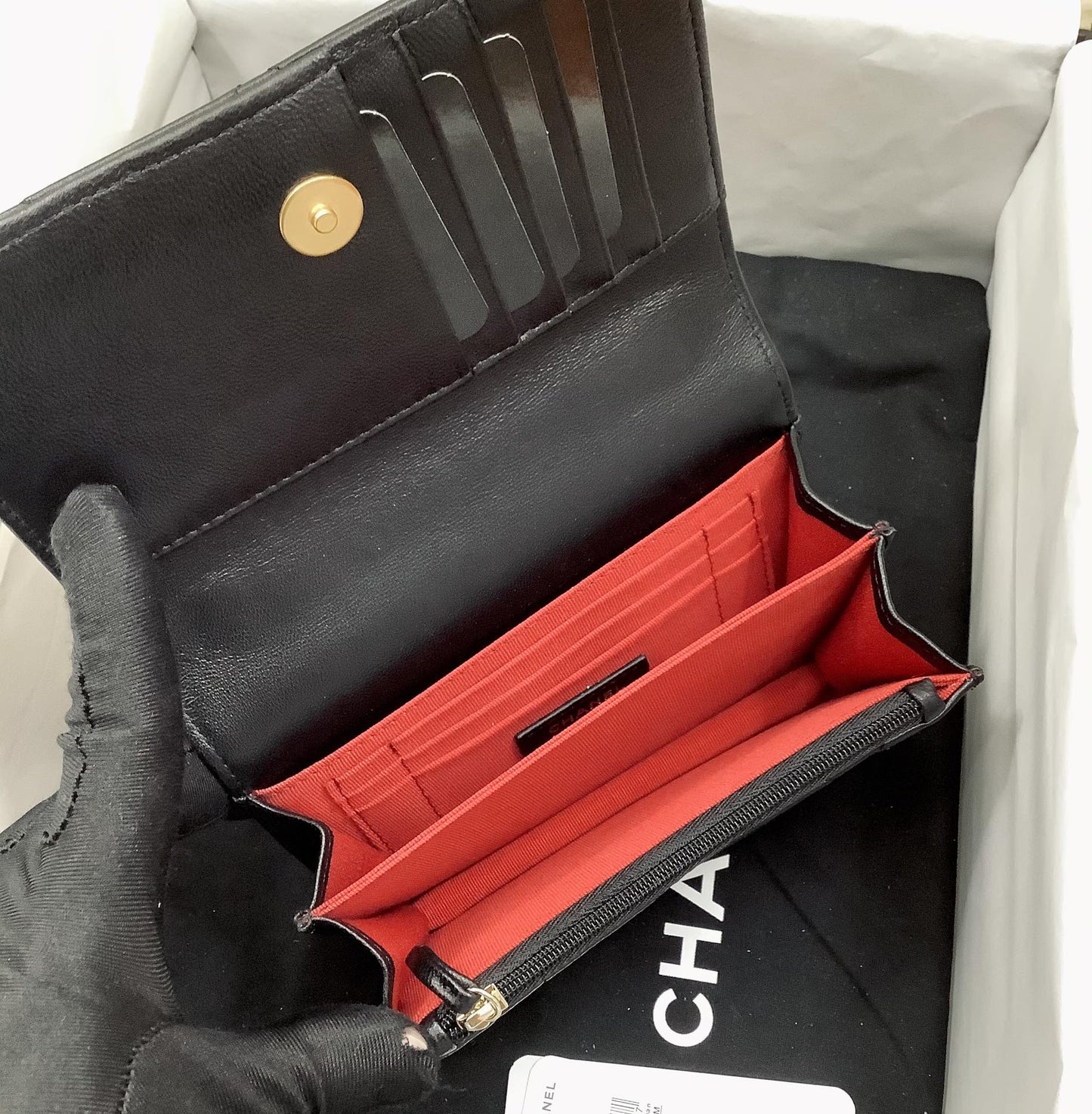 CHLSpring And Summer 22C Black For Women Bags 6.1in/15.5cm
