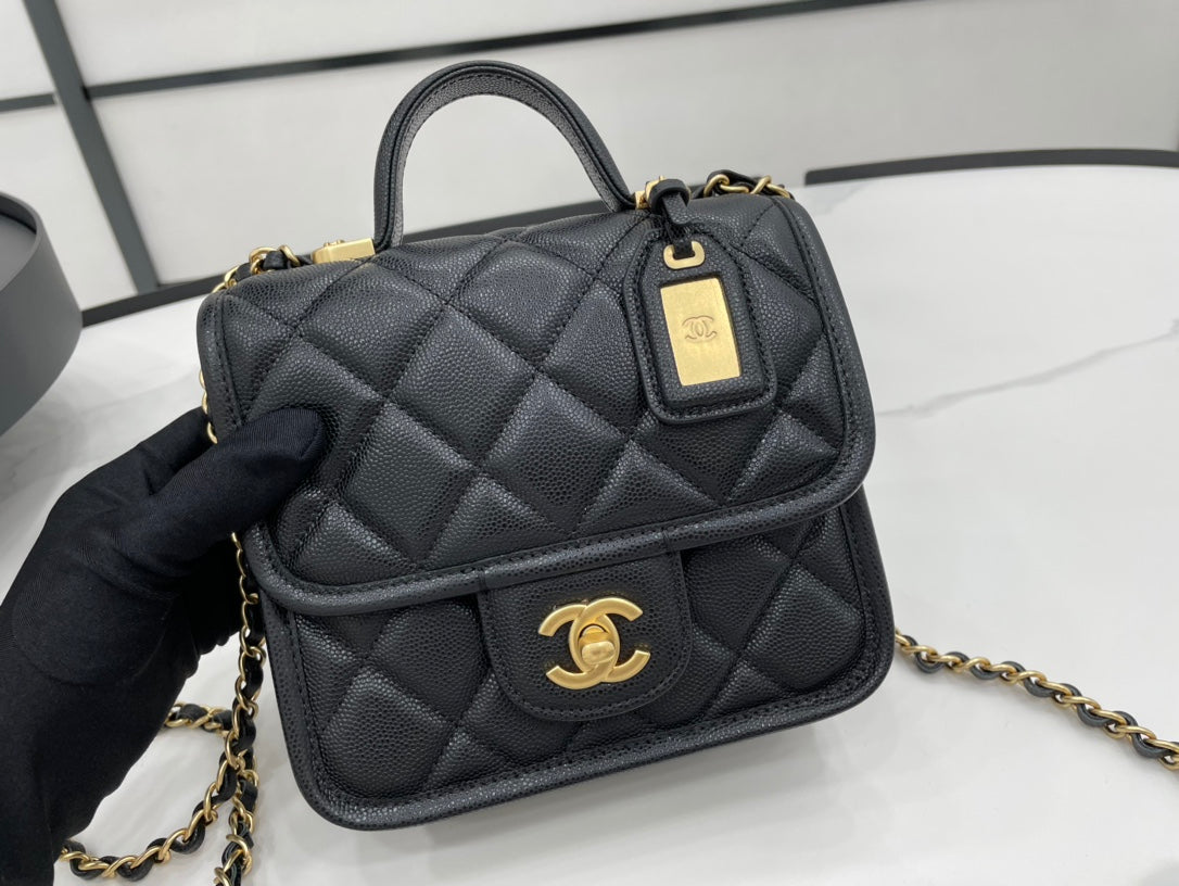 CHL 22K Top Qualityap Bag Black For Women Bags 8.1in/20.5cm