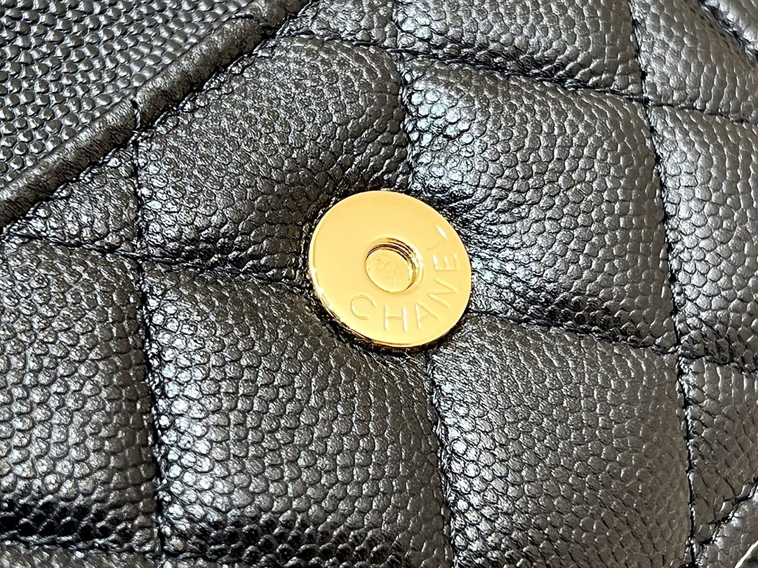 CHLSmall Coin Pocket WOC Shoulder Bag Black For Women Bags 7.9in/20cm