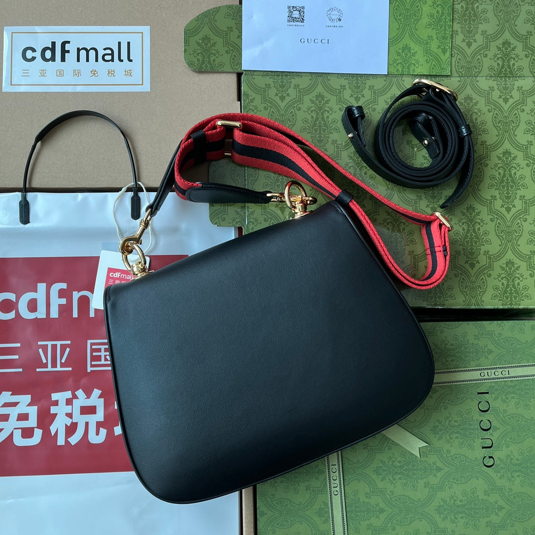 gg Blondie Mini Bag Black For Women, Women’s Bags 11in/29cm gg