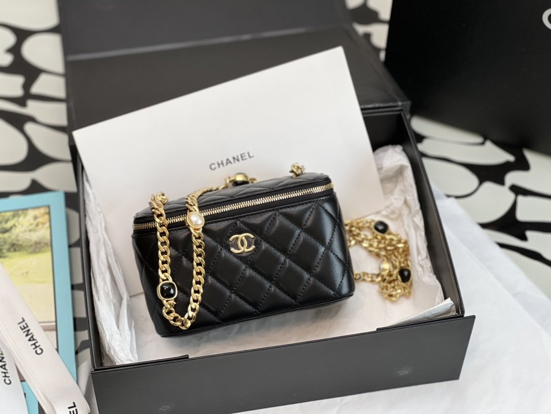 CHLVanity With Chain Black For Women, Women’s Bags 6in/16cm