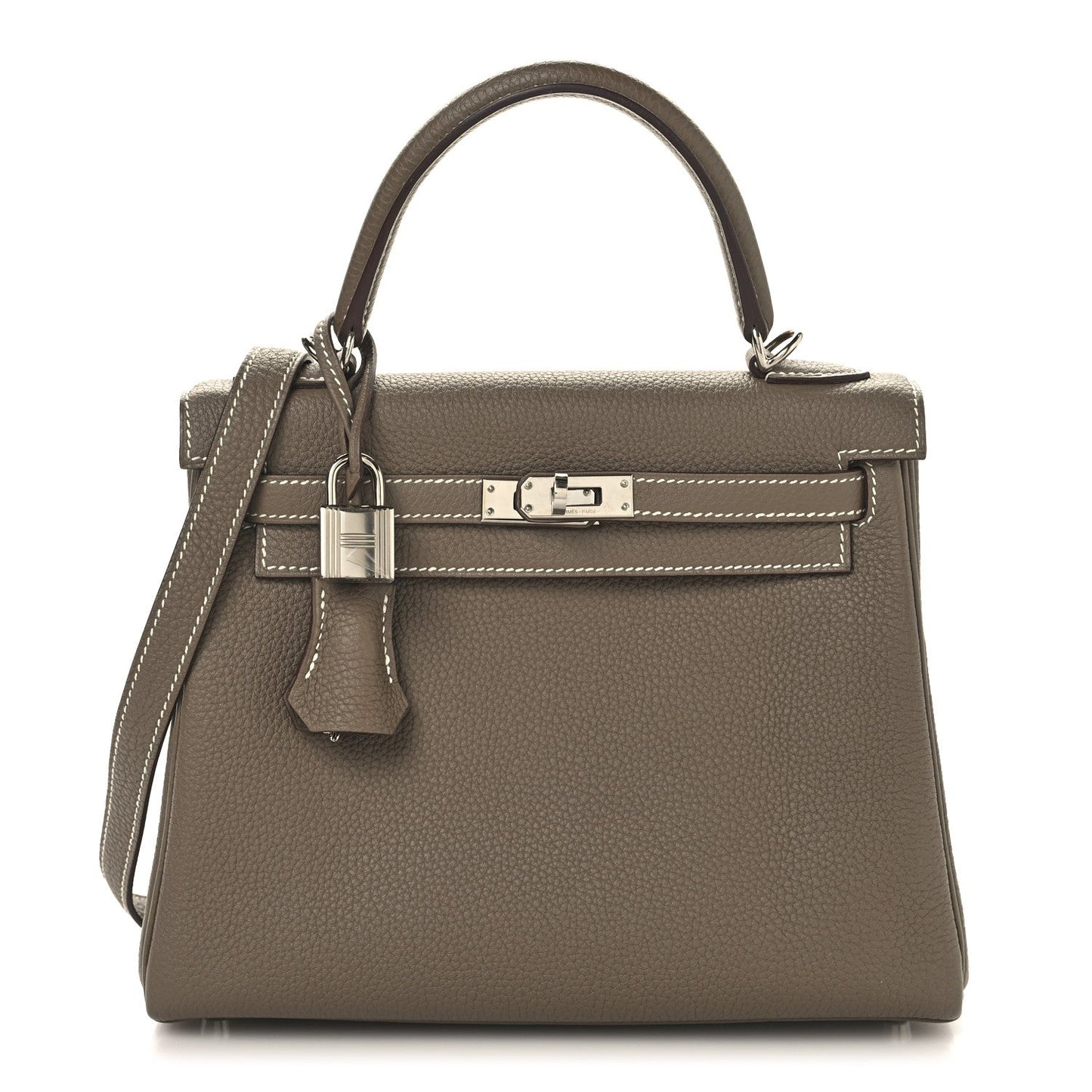 Hermes Togo Kelly Retourne 25 Etoupe
