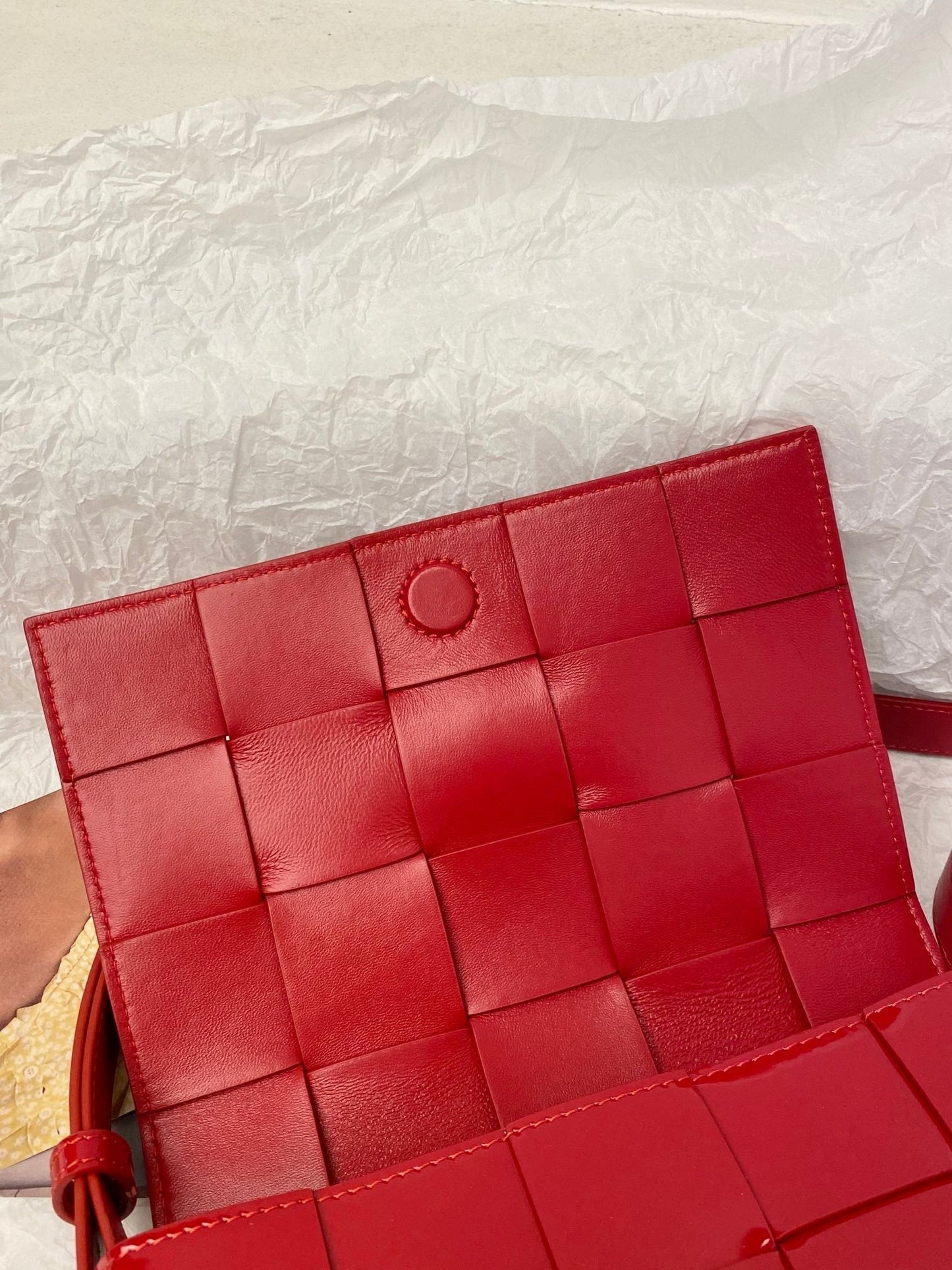 Top Quality Cassette Red, For Women, Bags 9.1in/23cm 578004V1EP36358