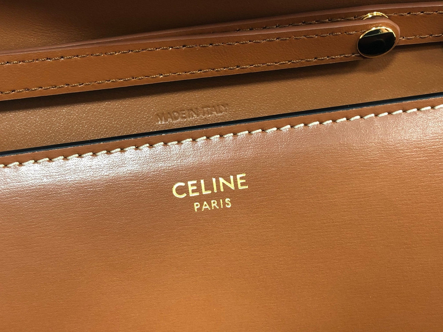 Top Quality Wallet On Chain Triomphe Tan For Women 7in/19cm 10J733DPV.04LU