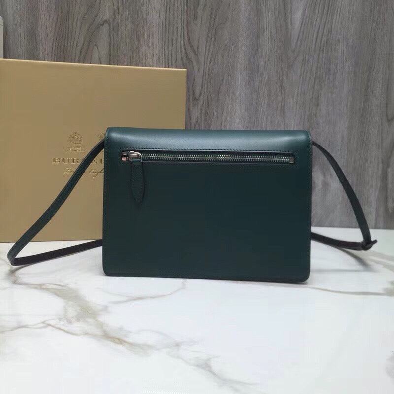 Top Quality Small Macken Colorblock Crossbody Black/Green Bag For Women, Bags 9.5in/24cm