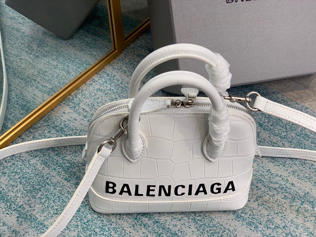 Top Quality Ville Mini Handbag In White, For Women,  Bags 4.7in/12cm