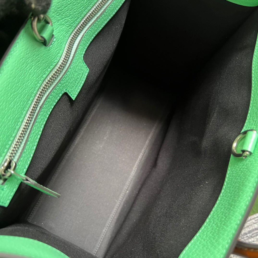gg Love Parade gg Tote Bag Green For Women, Women’s Bags 12in/31cm gg