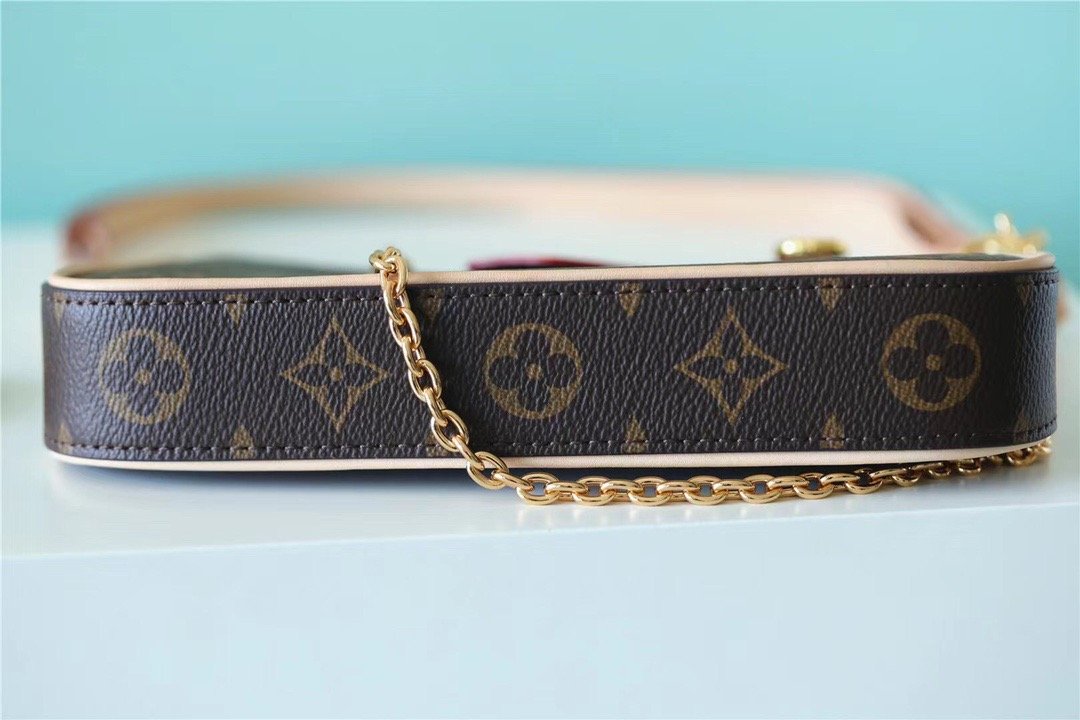 Top Quality Easy Pouch On Strap Monogram Canvas For Women,  Shoulder And Crossbody Bags 19cm/7.5in Top Quality