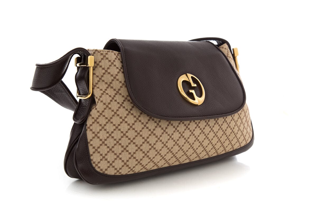 Gucci   Brown Damen Canvas Handbag