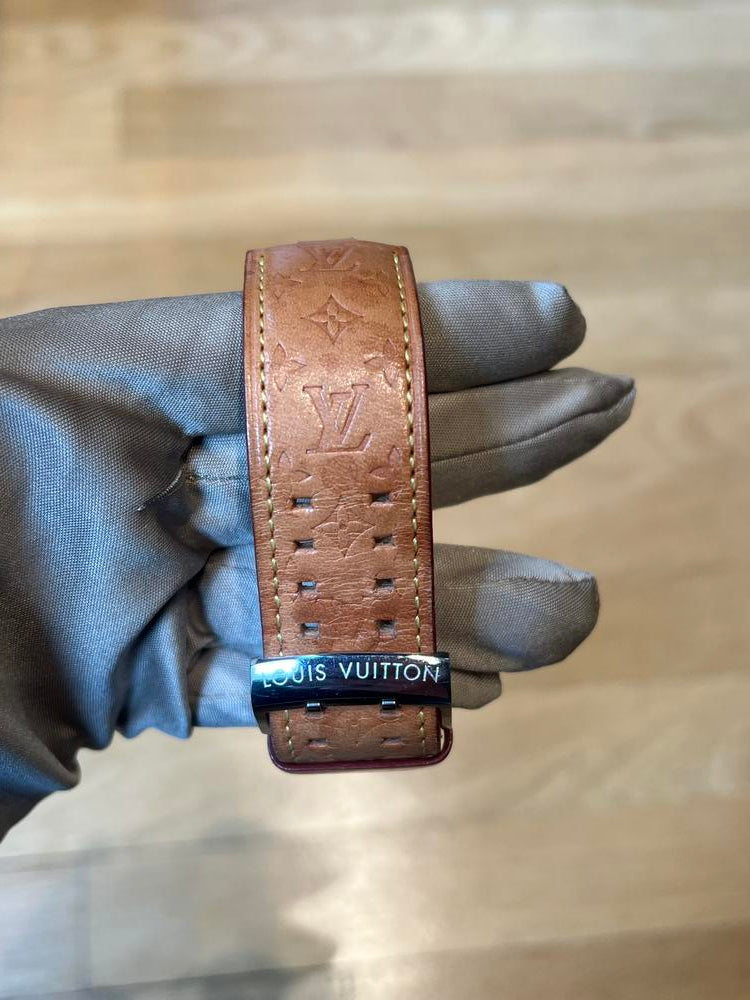 Louis Vuitton Stainless Steel 28mm Tambour Watch