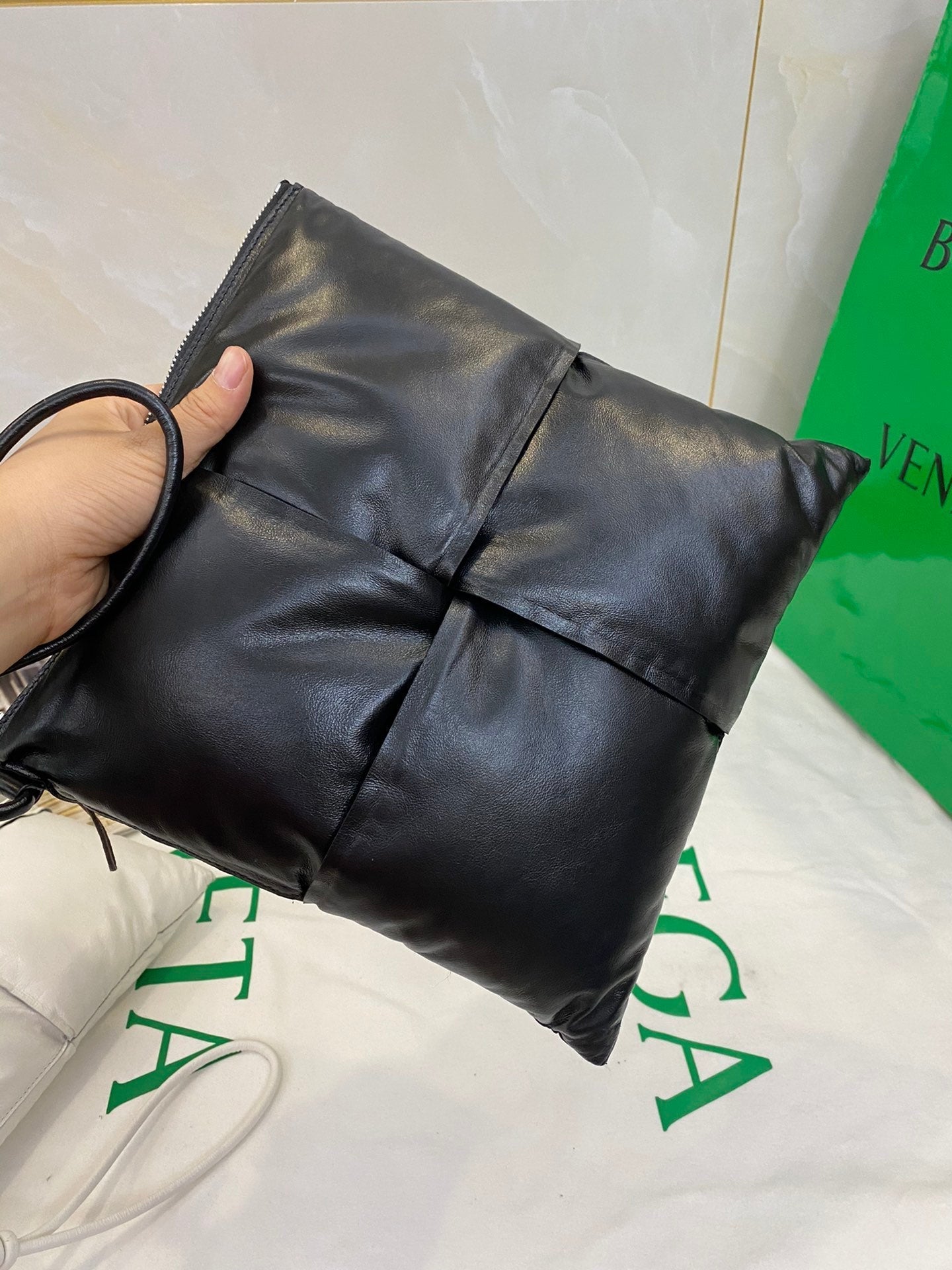 Top Quality Clutch Black, For Women, Bags 11in/28cm