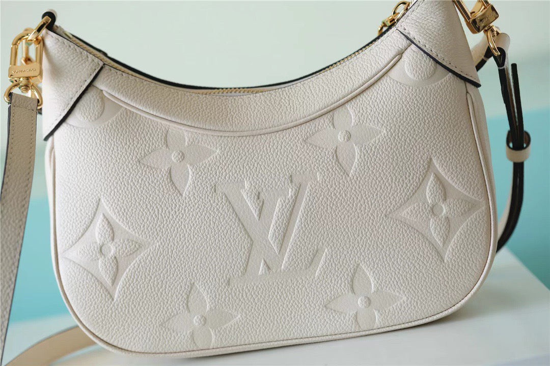 Top Quality Bagatelle Monogram Empreinte Creme Beige For Women,  Shoulder And Crossbody Bags 22cm/8.7in Top Quality M46099