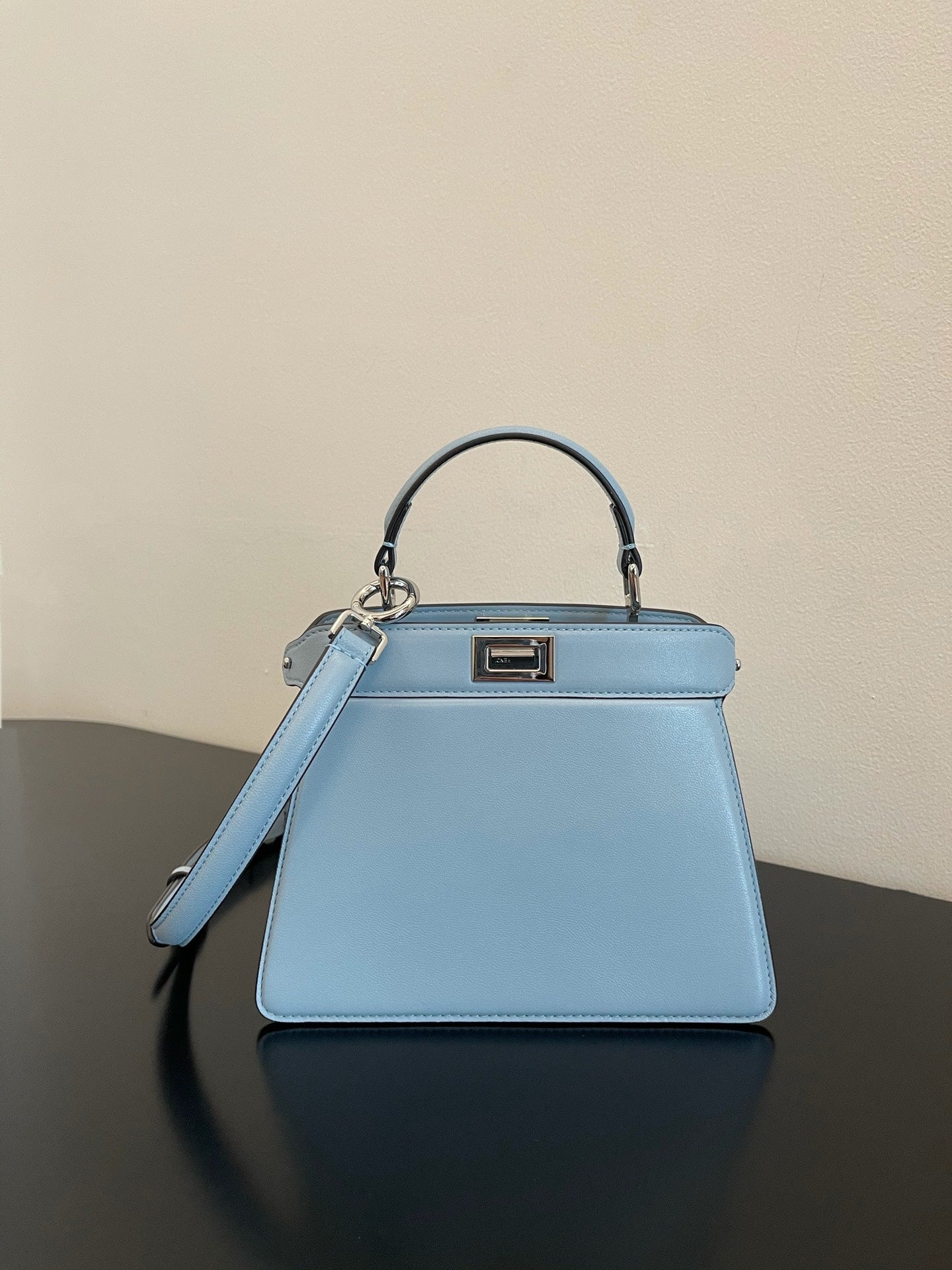FI Top Quality ISeeU Petite Light Blue Small Bag For Woman 20cm/8in