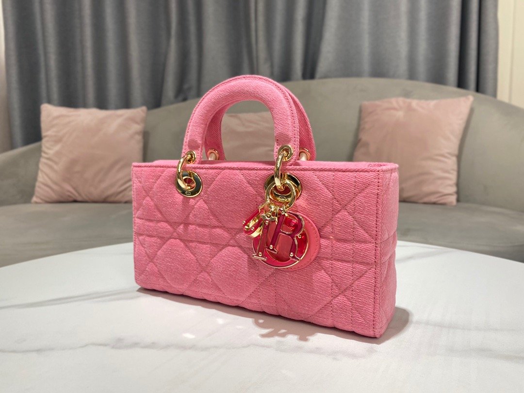 Top Quality Lady D-Joy Bag Pink, For Women Womens Handbags 26cm/10in CD M0540WTJA_M929
