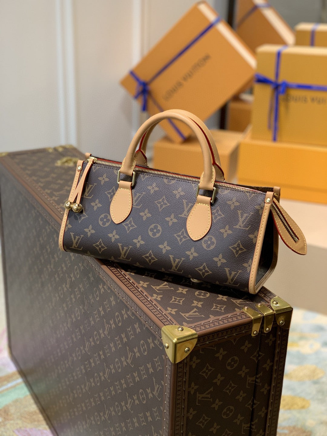 Top Quality Popincourt Monogram Canvas For Women, Womens Handbags 11.8in/30cm Top Quality M40009