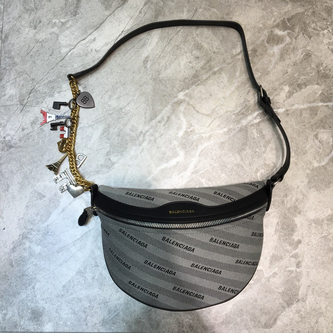 Top Quality Souvenir XS Belt Bag In Gray, For Women,  Bags 9.5in/24cm