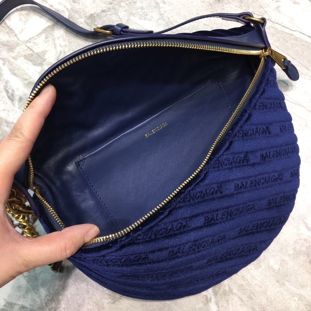 Top Quality Souvenir XXS Belt Bag In Dark Blue, For Women,  Bags 11.8in/30cm