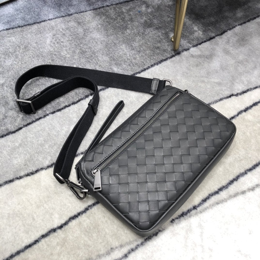 Top Quality Classic Intrecciato Black, For Women, Women’s Bags 9.6in/24.5cm
