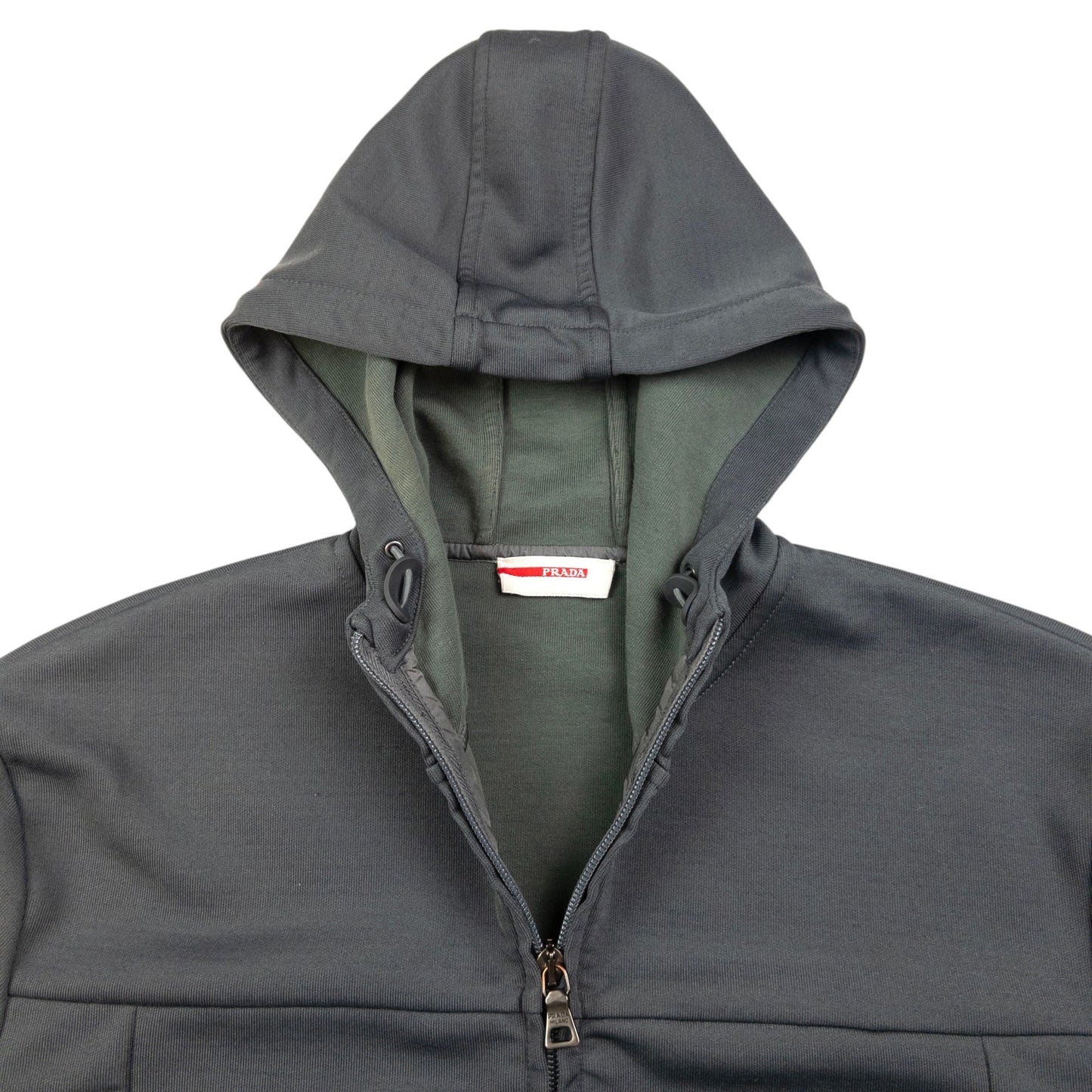 Prada Sport Zip Up Hoodie Size M