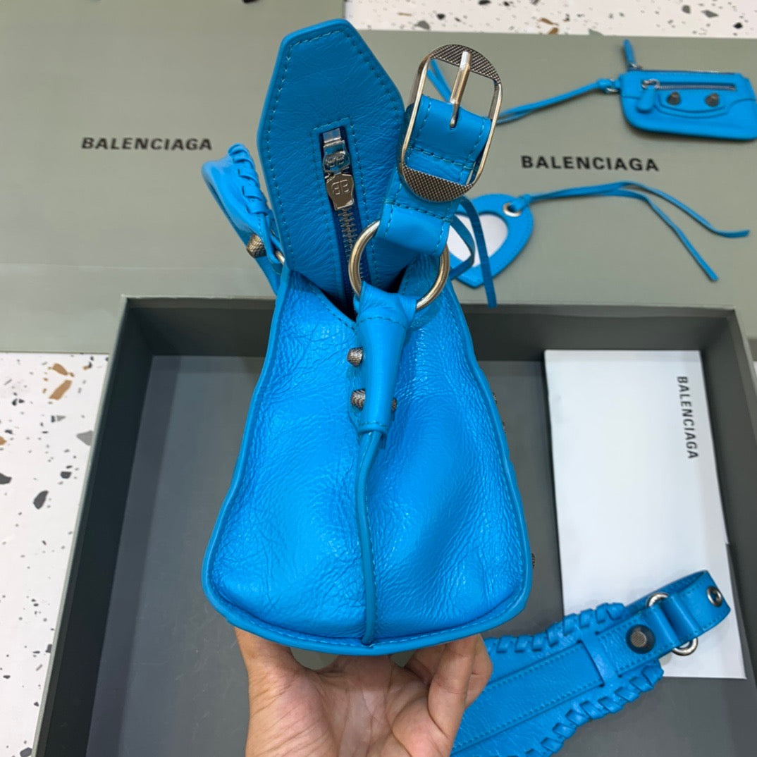 Top Quality Neo Cagole XS Handbag In Blue, For Women,  Bags 10.2in/26cm