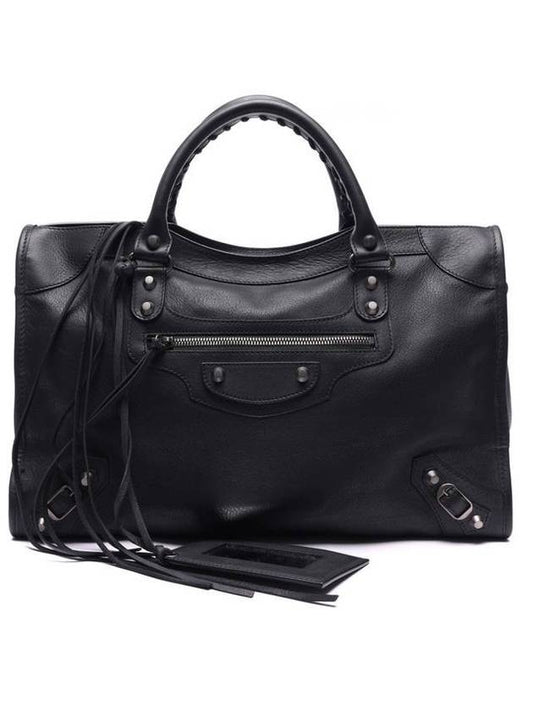 Luxury Balenciaga Trending 2025 WoMen's Classic Motor City Tote Bag Black