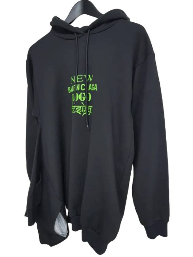 Luxury Balenciaga Trending 2025 New Logo Hoodie Black