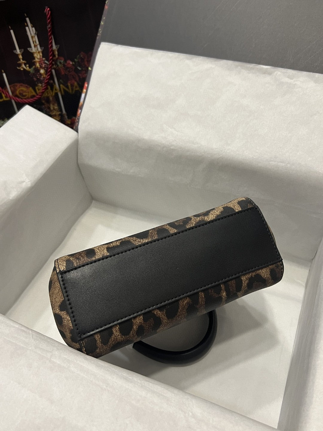 Top Quality Sicily Bag In Leopard-Print Pony Hair Multicolour For Women 7.9in/20cm Top Quality
