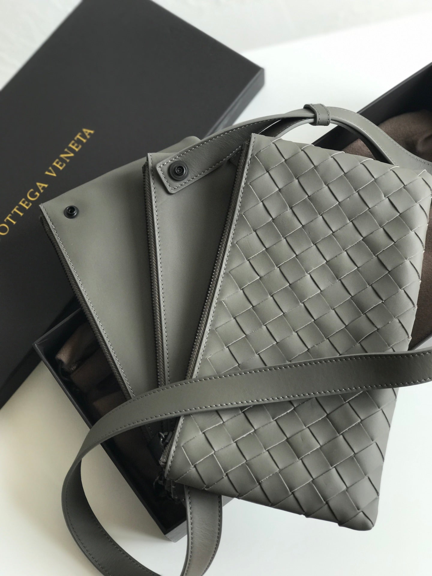 Top Quality Crossbody Bag Gray, For Women, Bags 10.2in/26cm
