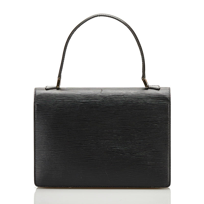 Louis Vuitton Epic Concorde Handbag M52132 Noir Black Leather  Louis Vuitton