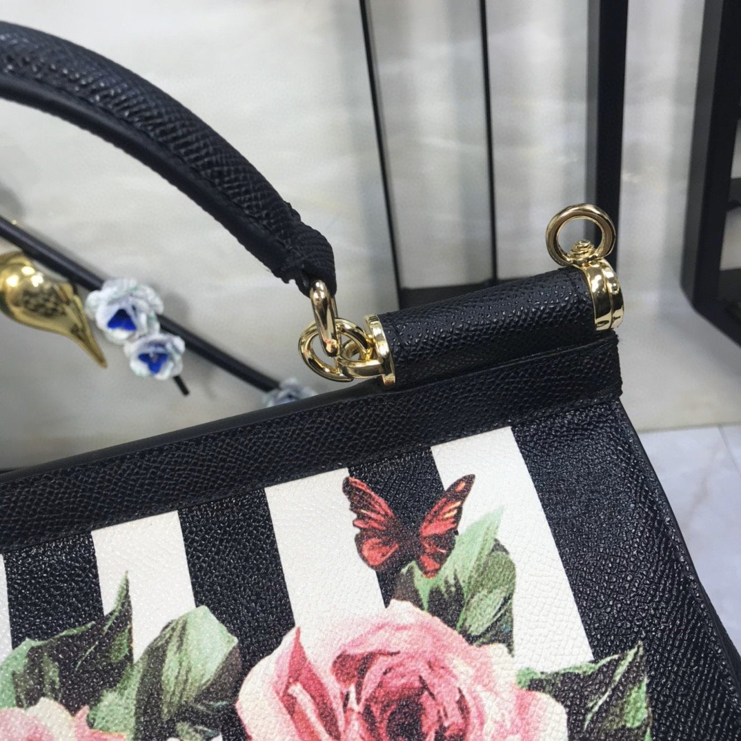 Top Quality Medium Sicily Handbag Inoriginal Spring Texture Muticolour For Women 10.2in/26cm Top Quality