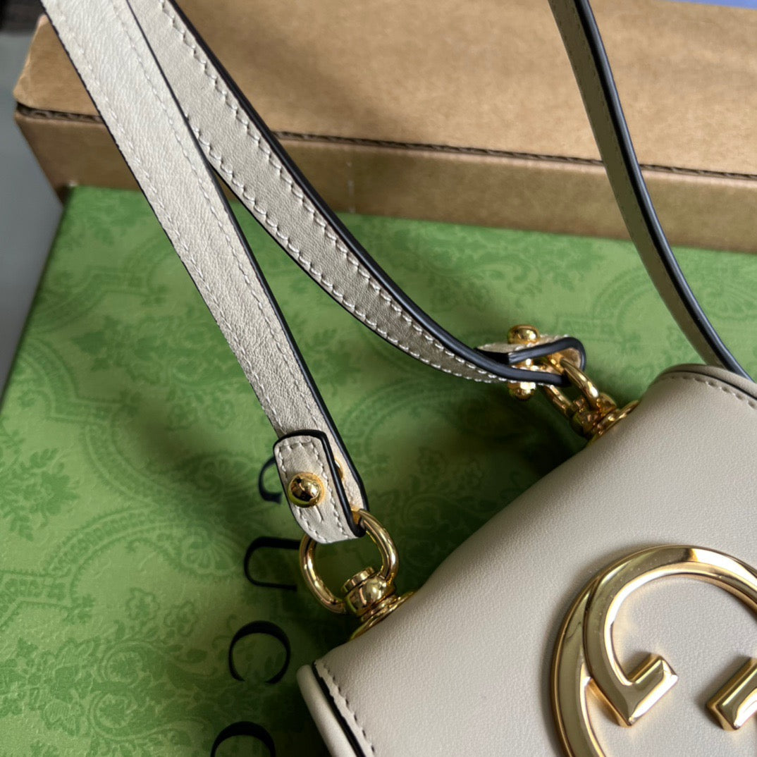 gg Blondie Card Case Wallet White For Women, Women’s Bags 4.5in/12cm gg 698635 UXX0G 9022