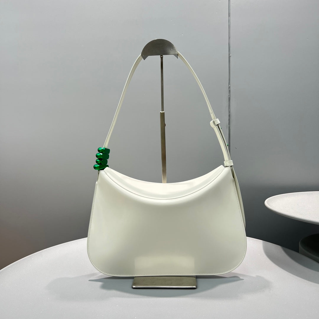 Top Quality Flap Bag White, For Women, Bags 12.4in/31.5cm
