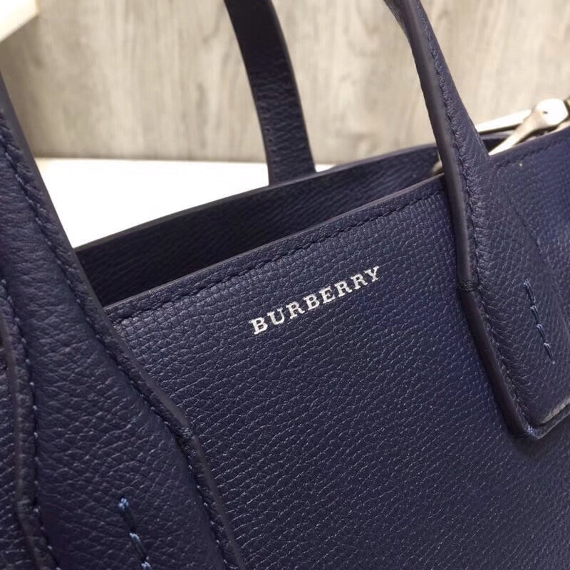 Top Quality The Small Banner Bag Dark Blue For Women, Bags 10.6in/26cm