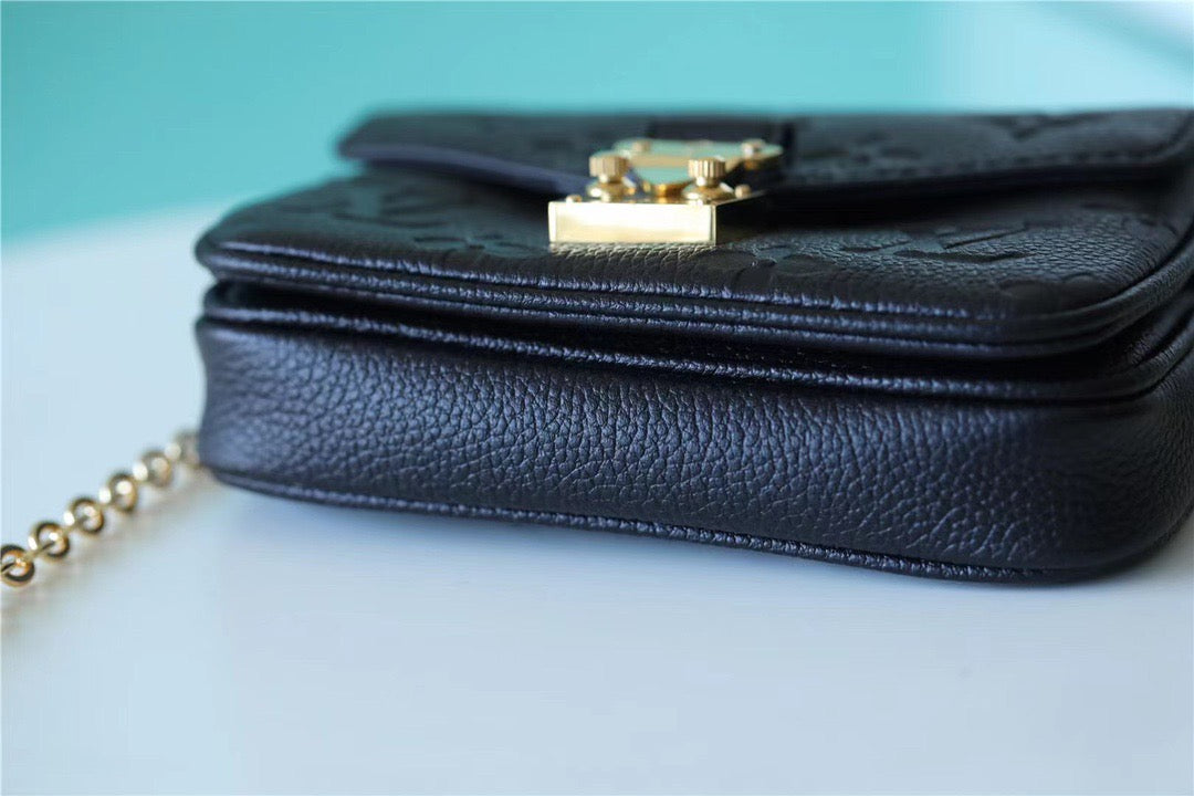 Top Quality Micro Metis Monogram Empreinte Black For Women, Womens Handbags, Shoulder And Crossbody Bags 5.5in/14cm Top Quality 