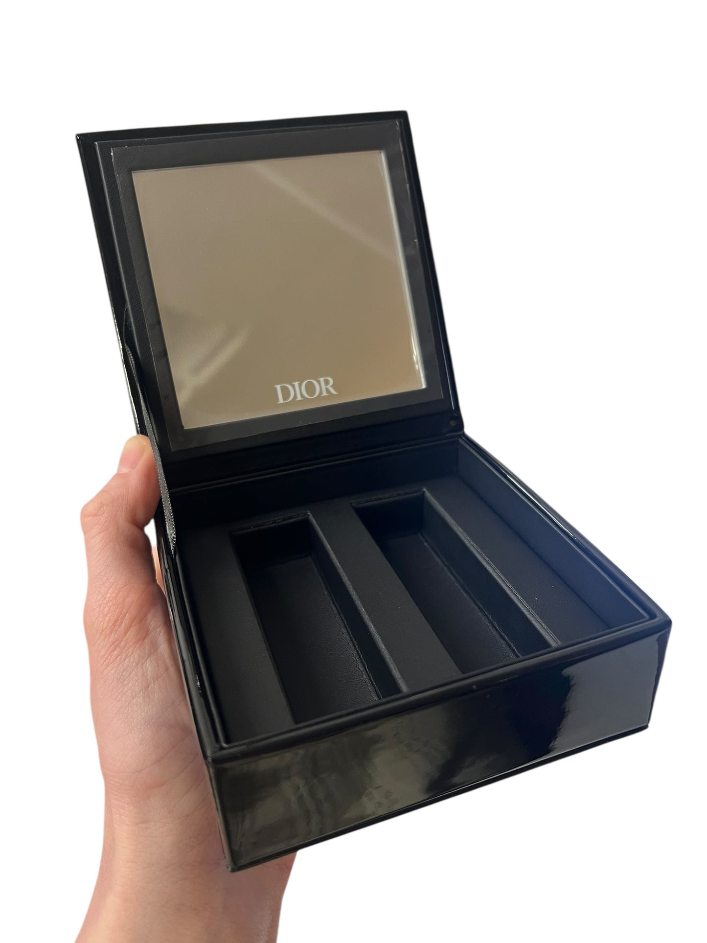 Christian Dior Beauty Black Patent Mini Storage Box