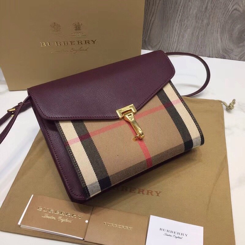 Top Quality Small  Check And Crossbody Bag Purple For Women, Bags 9in/24cm
