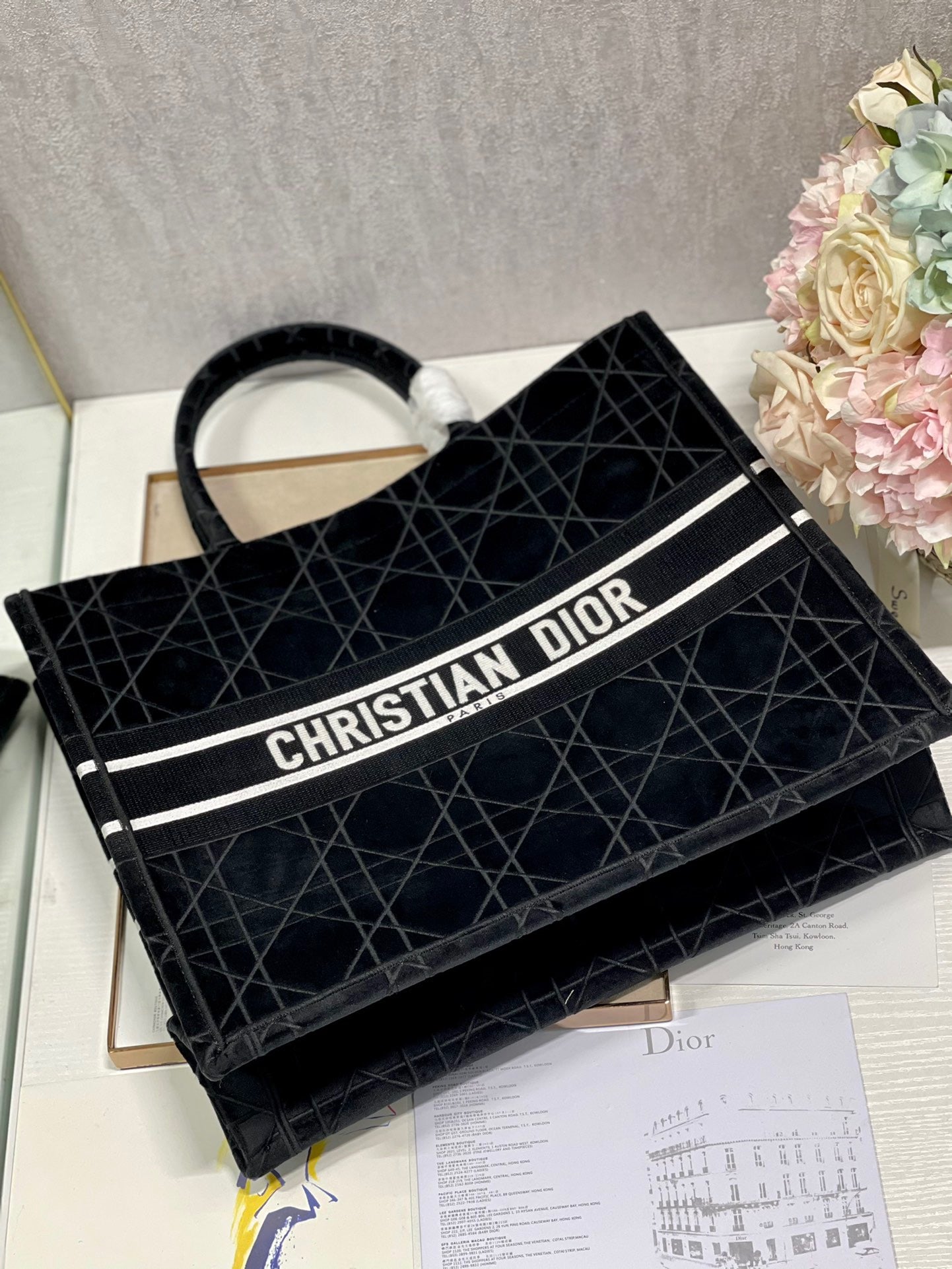 Top Quality Large Book Tote Black, For Women, Womens Handbags 16.5in/42cm CD