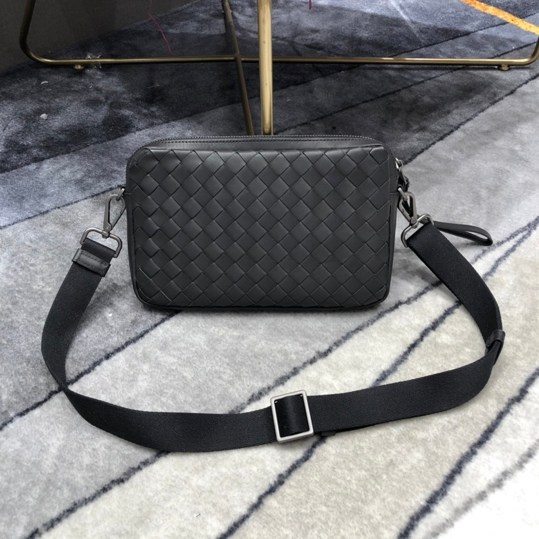 Top Quality Classic Intrecciato Black, For Women, Women’s Bags 9.6in/24.5cm