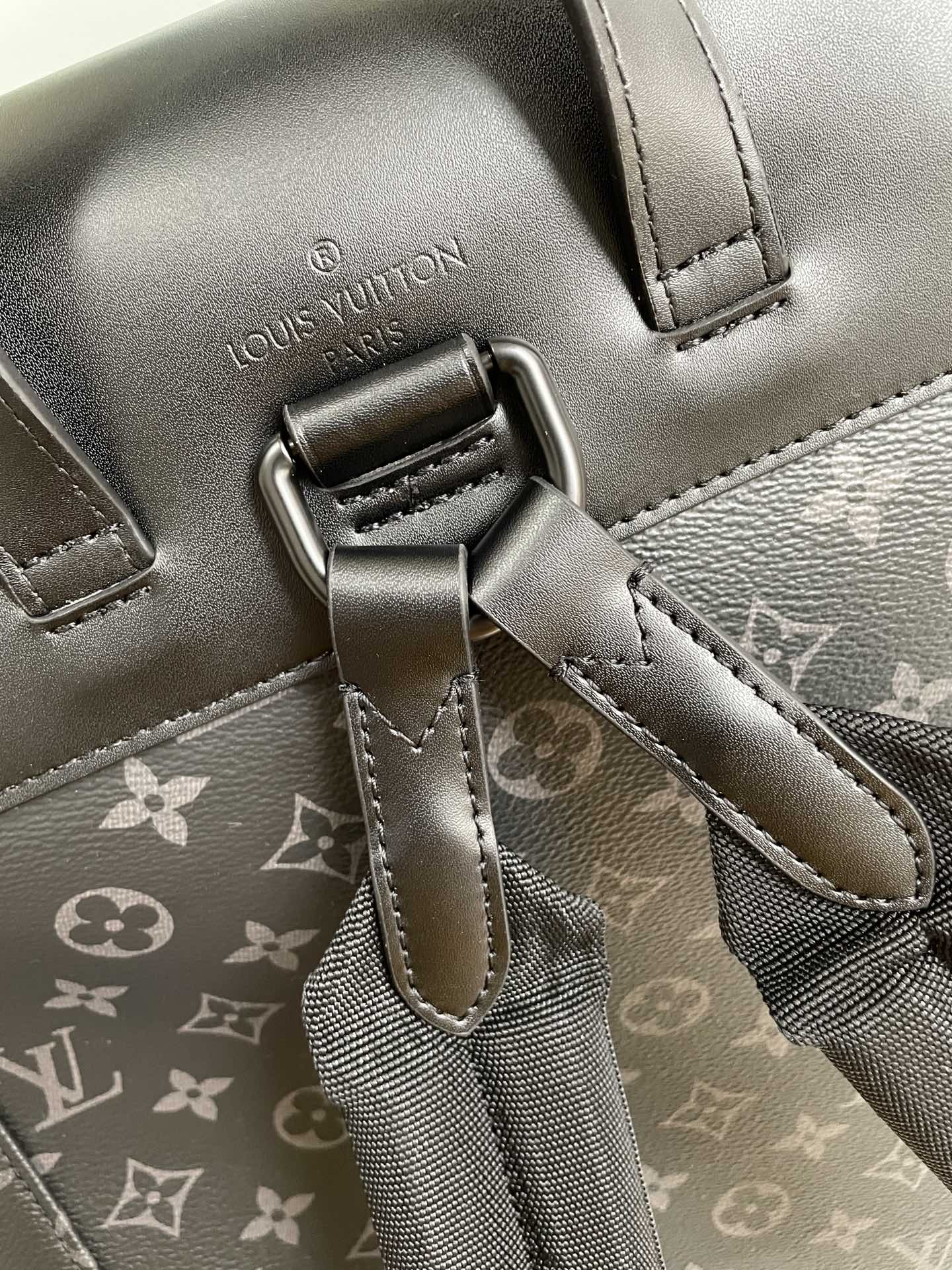 Top Quality Trio Backpack Monogram Eclipse Canvas Black By Virgil Abloh For Men, Bags 44cm Top Quality M45538