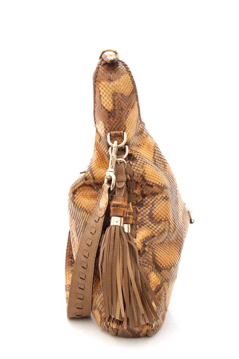Gucci   Jackie Python Hobo