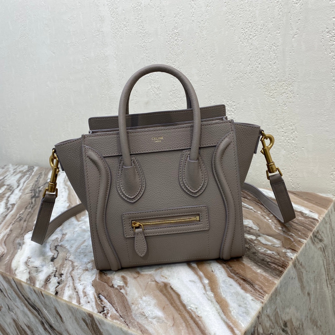 Top Quality Nano LuGucciage Bag In Drummed Light PiNike For Women 8in/20cmÂ 