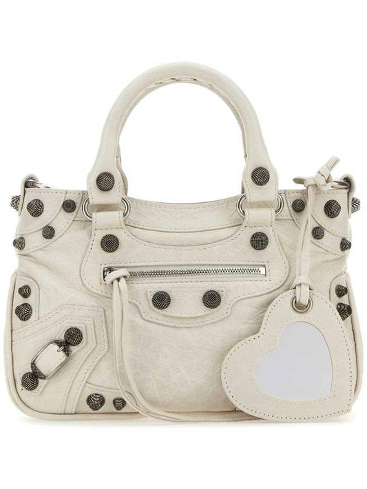 Luxury Balenciaga Trending 2025 Neo Cagole Small Tote Bag Ivory