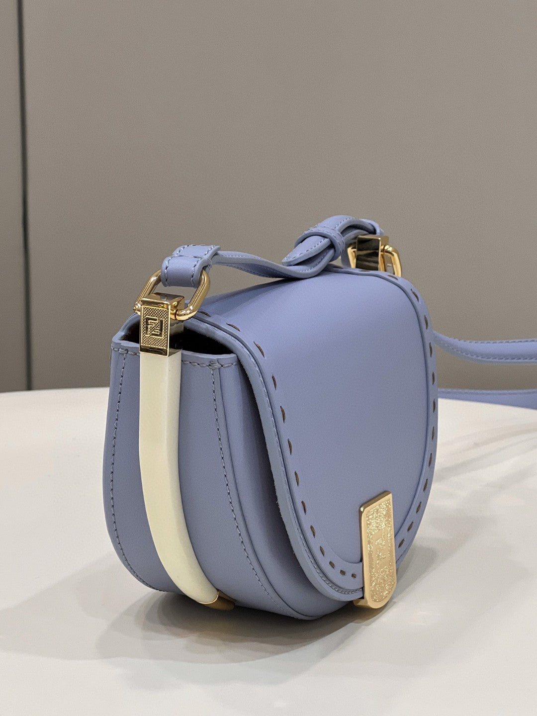 Top QualityTop Quality Moonlight Saddle Blue Bag For Woman 19cm/7.5in