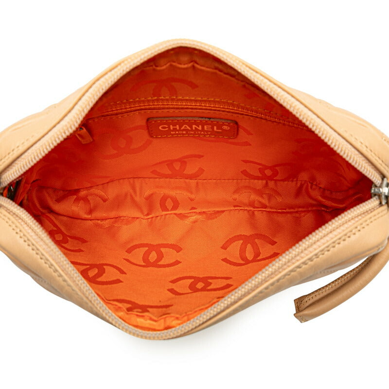 Chanel Cambon Coco Mark Leather Patent 2way Bag